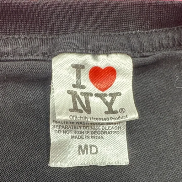 Black 'I Heart NY' Women's Tee - Picture 2 of 5